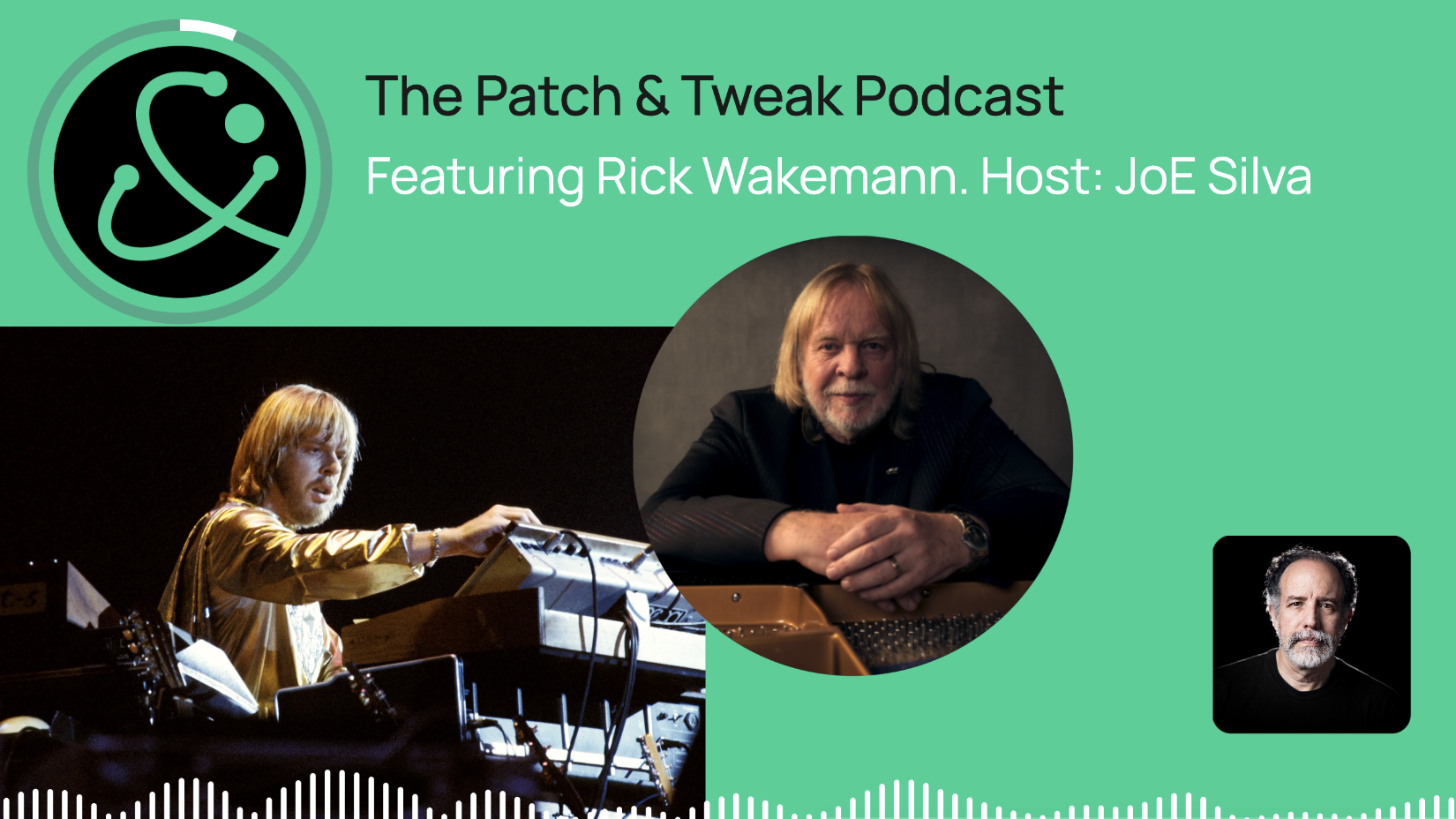 Rick Wakeman on the Patch & Tweak Podcast – Episode 3 Post feature image