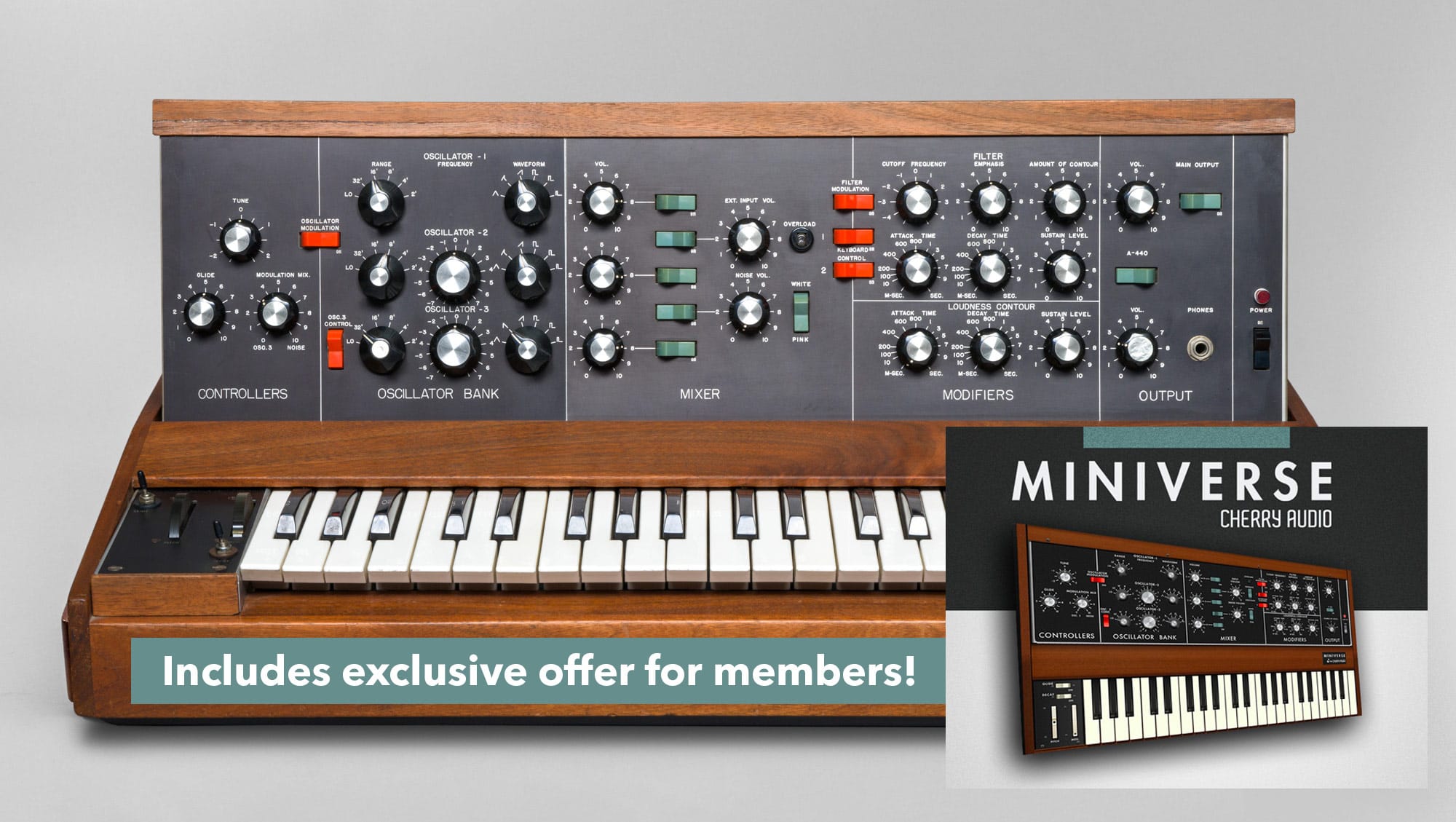 Legacy of the Minimoog Model D: From analog legend to Miniverse feature image